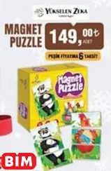 YÜKSELEN ZEKA MAGNET PUZZLE